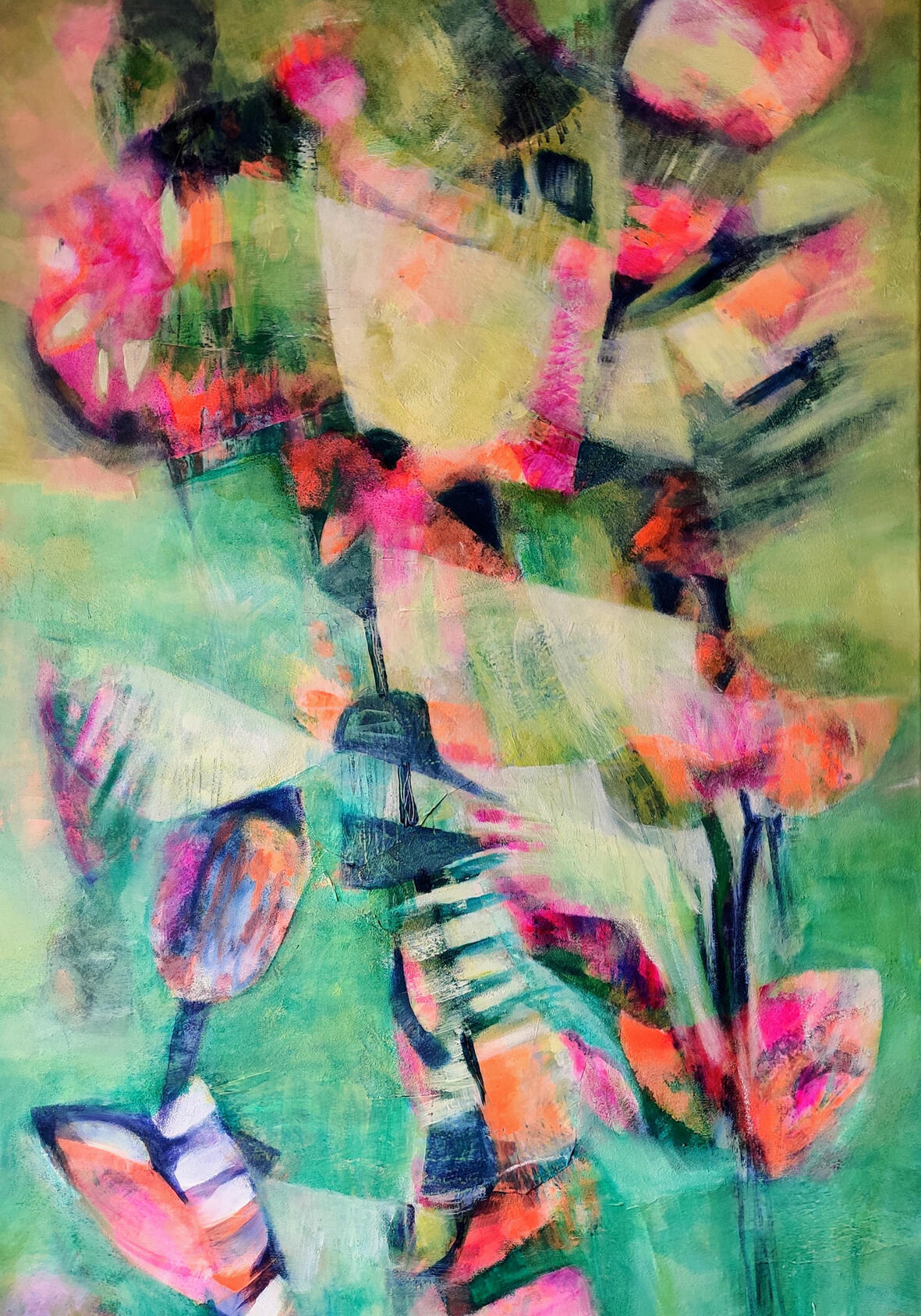 Leben mit der Natur, 80x120cm