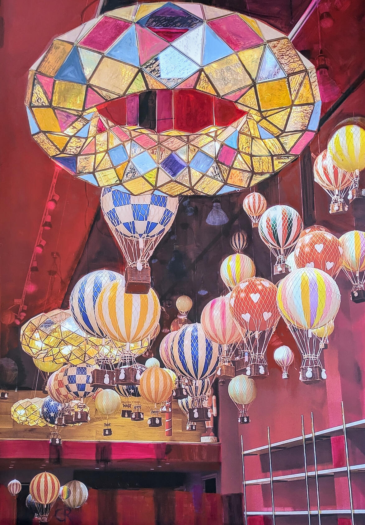 Hoch hinaus, 80x120cm