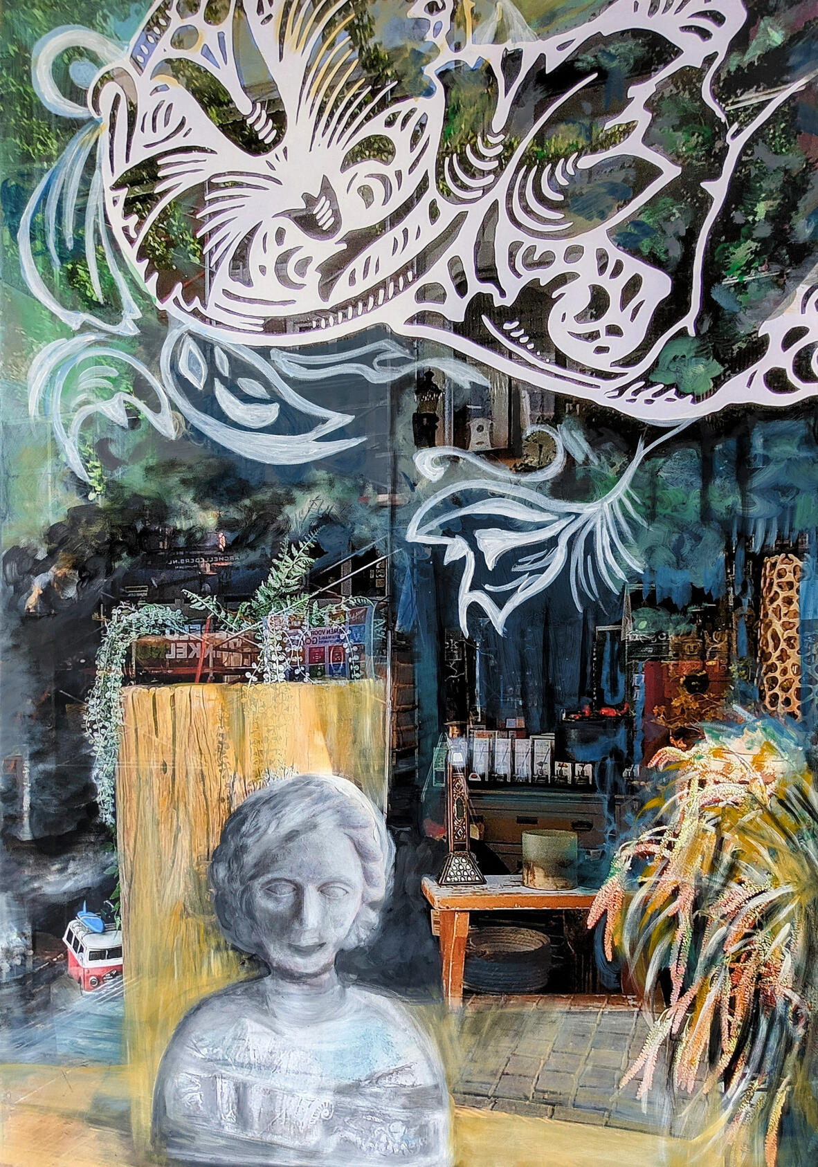 Schaufenster, 80x120cm